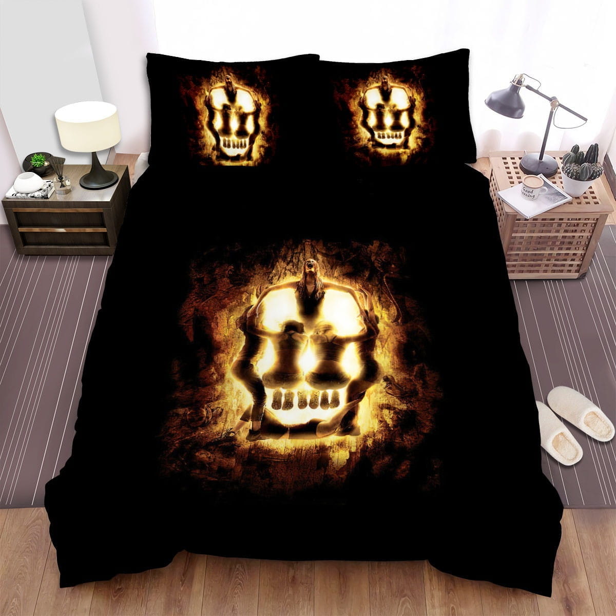The Descent Movie Art 2 Bedding Sets Duvet Cover Flatsheet Pillowcase