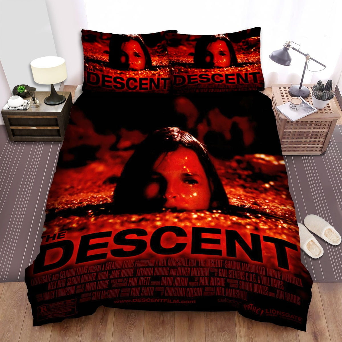 The Descent Blood Lake Bedding Sets Duvet Cover Flatsheet Gift For Christmas Thanksgiving Halloween