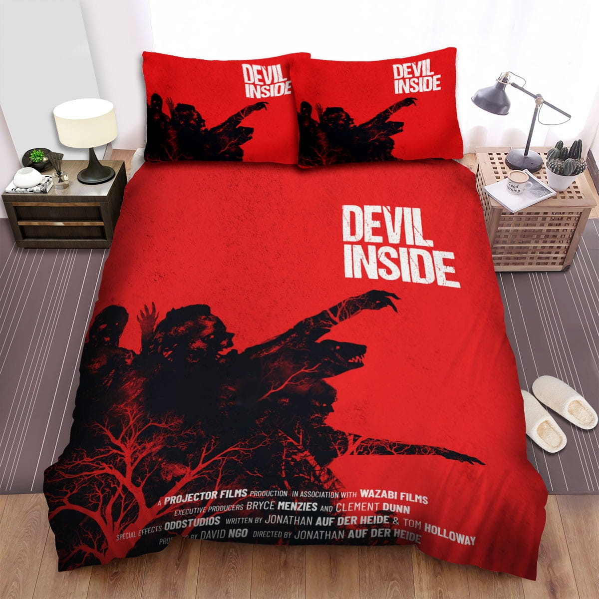 The Devil Inside Movie Art Bedding Set Duvet Cover Gift For Christmas Birthday Thanksgiving