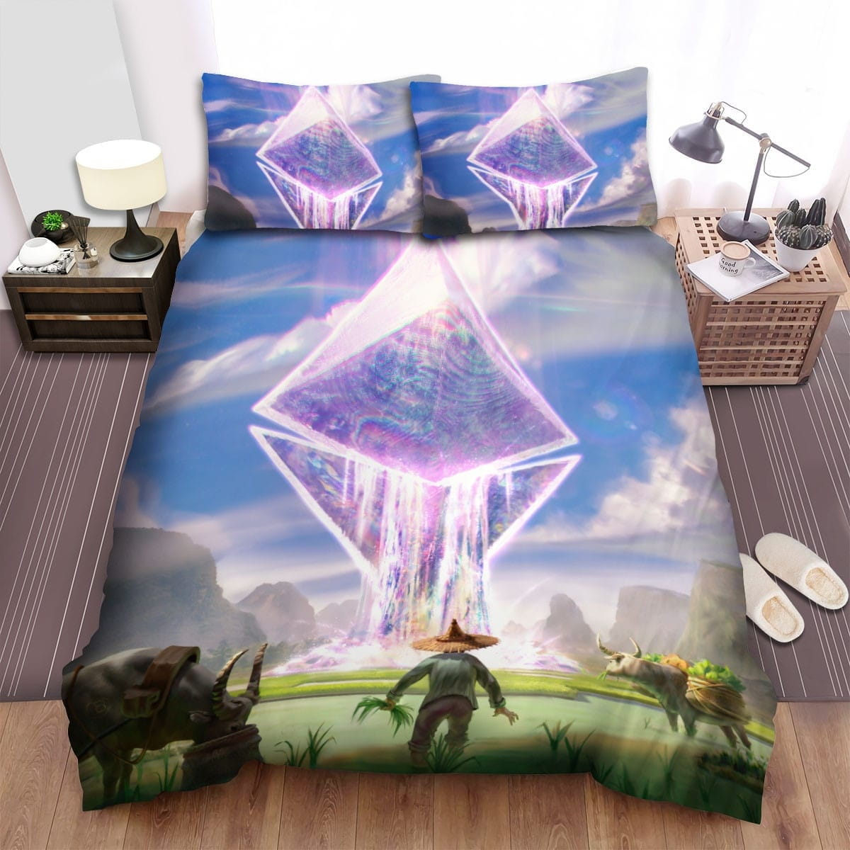 The Ether Ascend Artwork Bedding Sets Duvet Cover Flatsheet Pillowcase