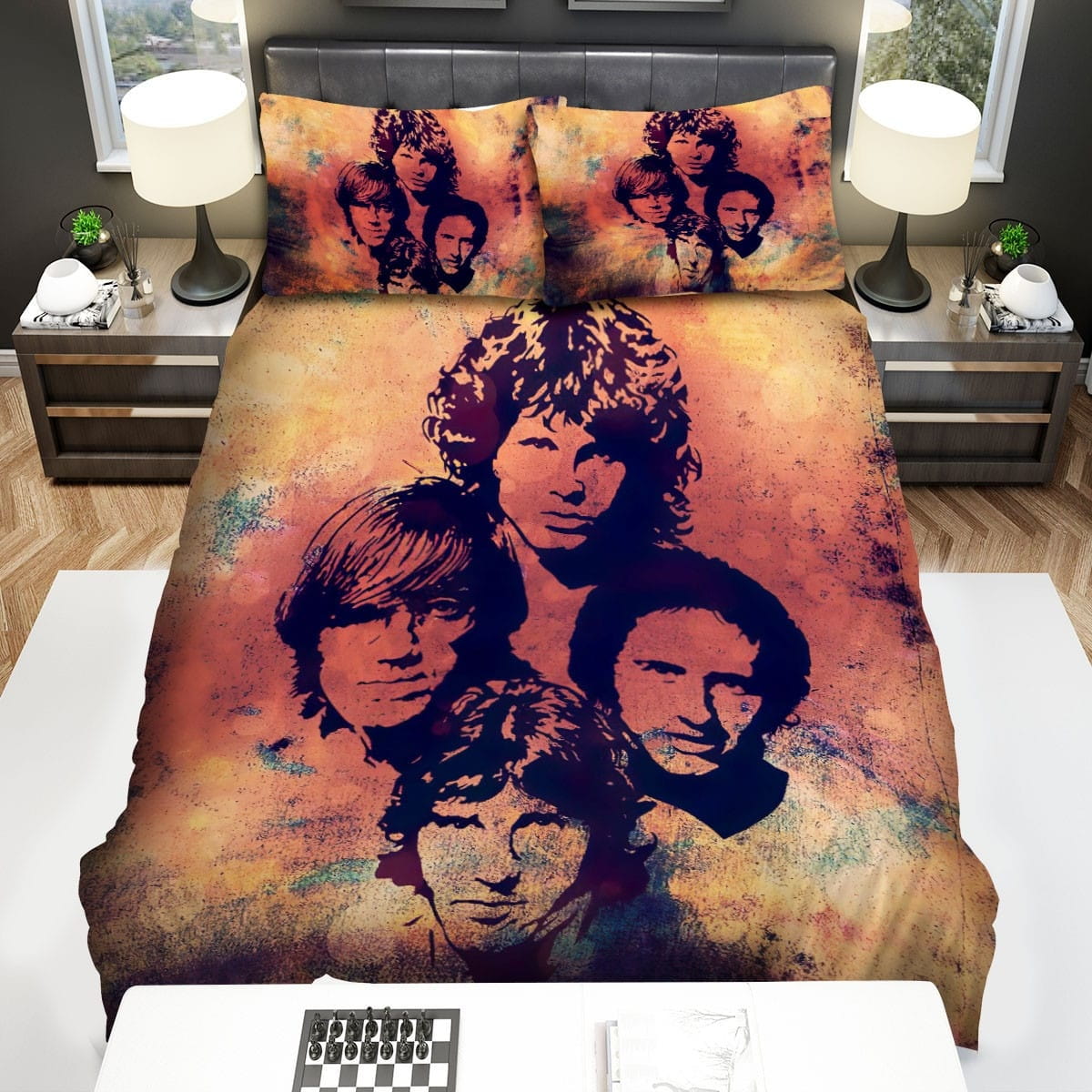 The Doors Portrait Art Bedding Sets Duvet Cover Flatsheet Pillowcase