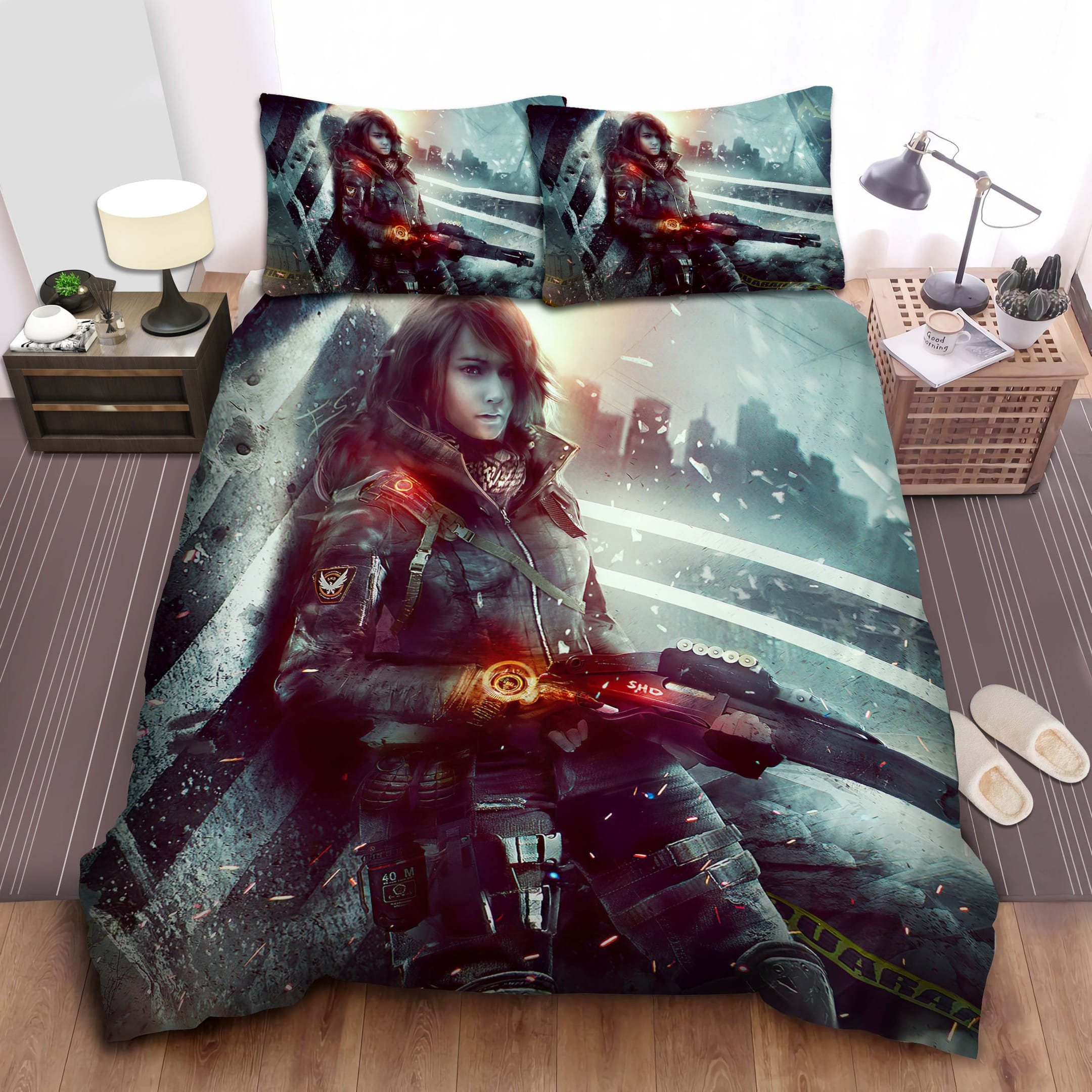The Division Woman Bedding Sets Duvet Cover Flatsheet Pillowcases Perfect Gift For Fans