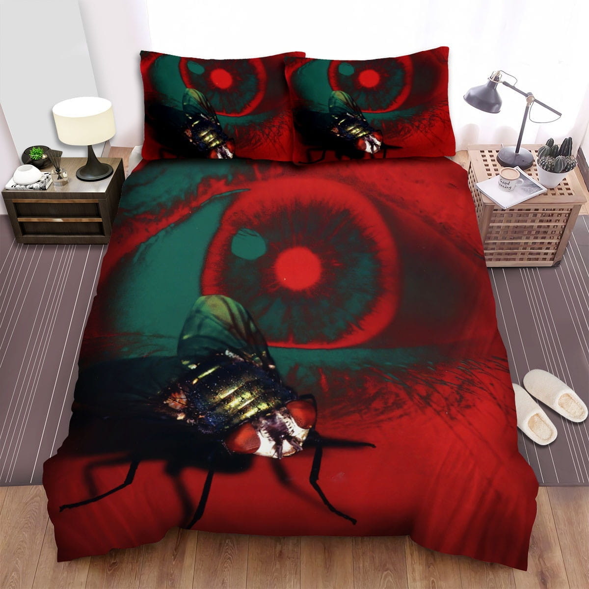 The Fly Ii Poster Bedding Sets Duvet Cover Flatsheet Pillowcases Perfect Gift For Fans