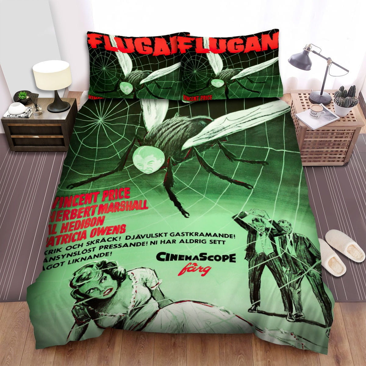 The Fly Spider Web Bedding Sets Duvet Cover Flatsheet Pillowcase