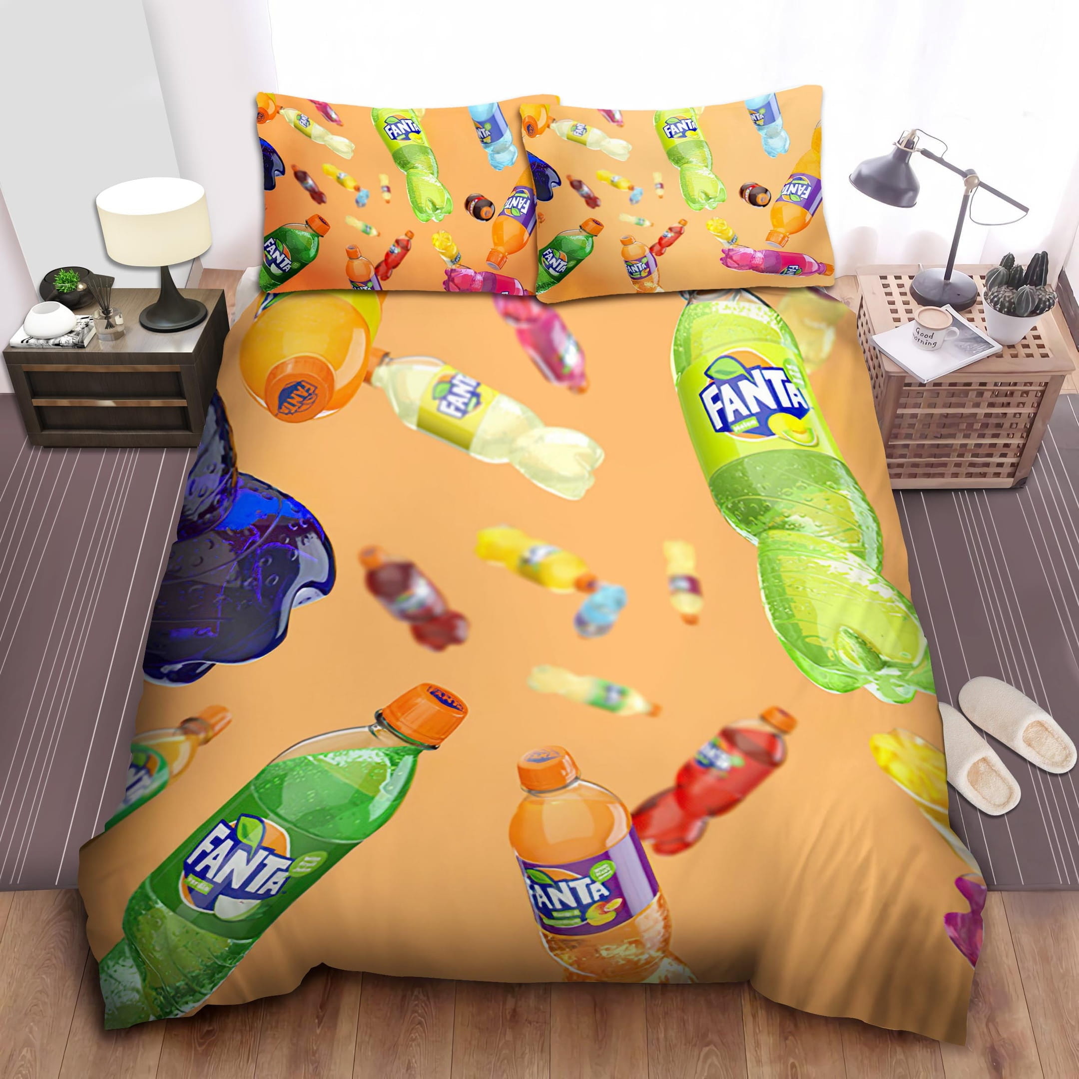 The Flavors Of Fanta Bedding Sets Duvet Cover Flatsheet Pillowcases For Every Bedroom