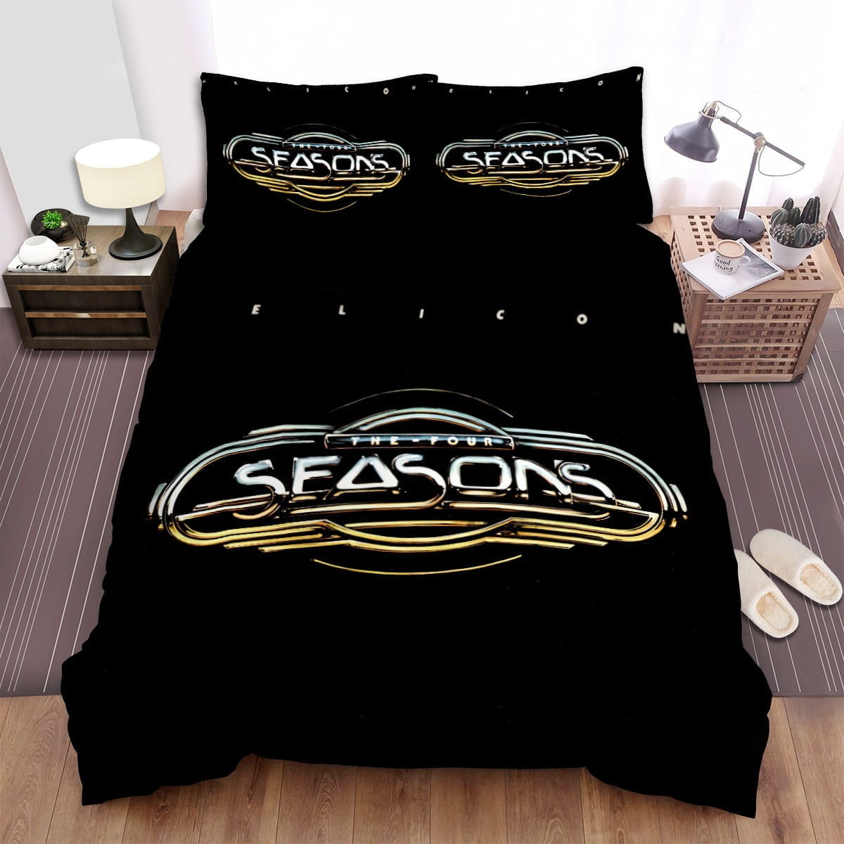 The Four Seasons Logo Bedding Set Duvet Cover Gift For Christmas Birthday Thanksgiving