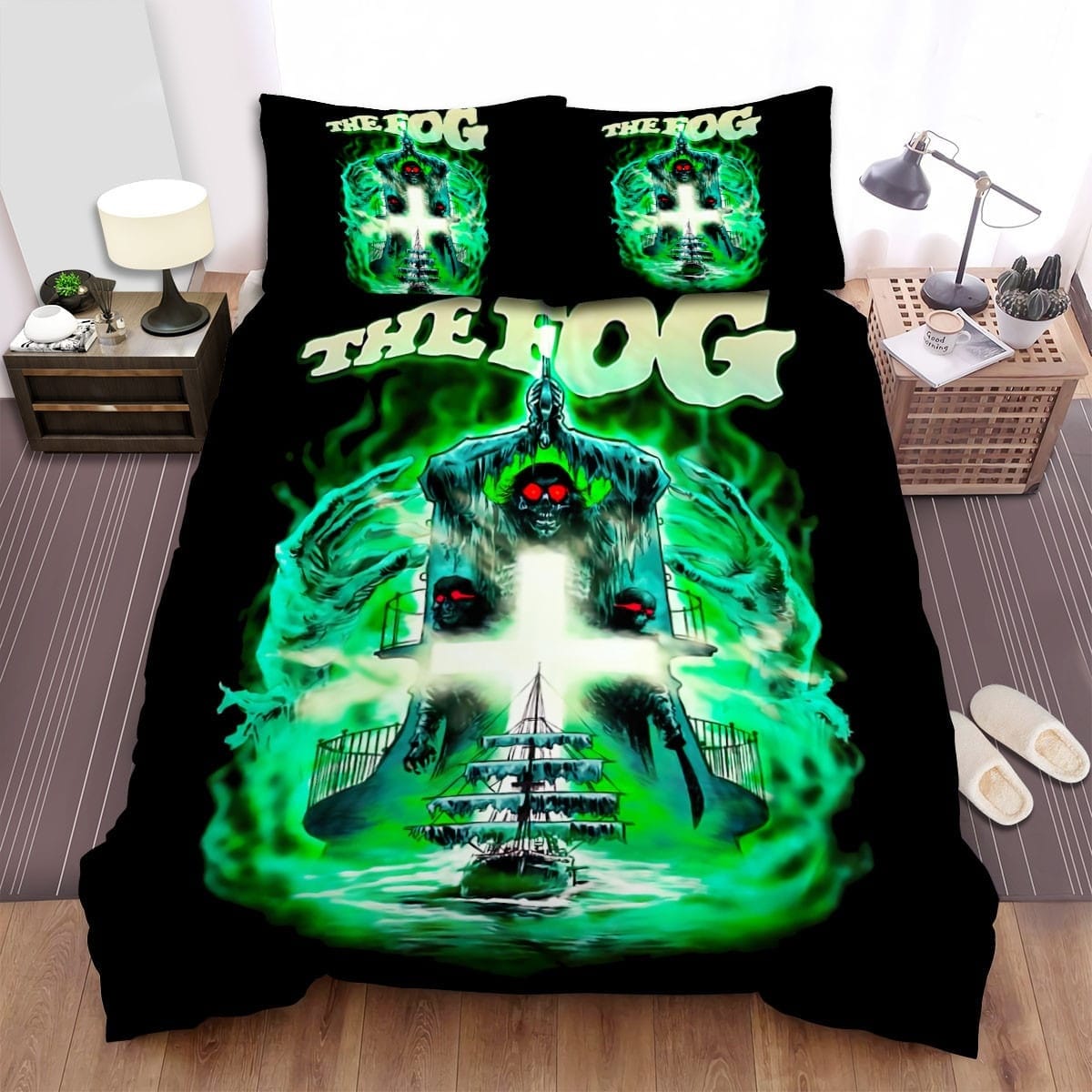 The Fog The Ship Bedding Set Duvet Cover Gift For Christmas Birthday Thanksgiving