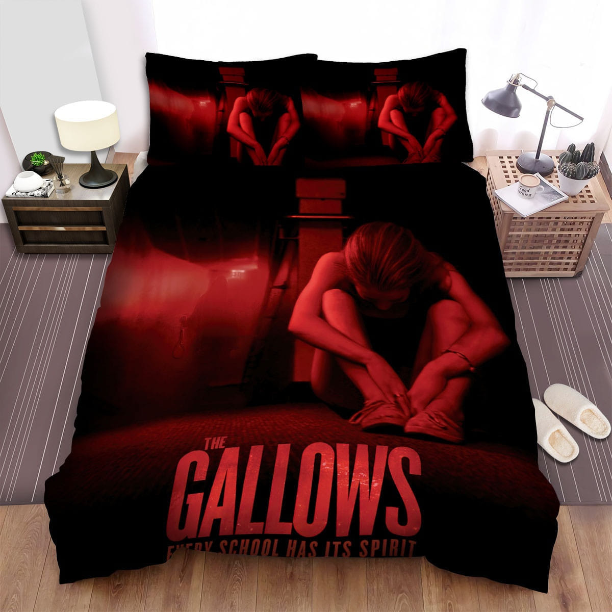 The Gallows Movie Poster Bedding Sets Duvet Cover Flatsheet Gift For Wife Husband Besties