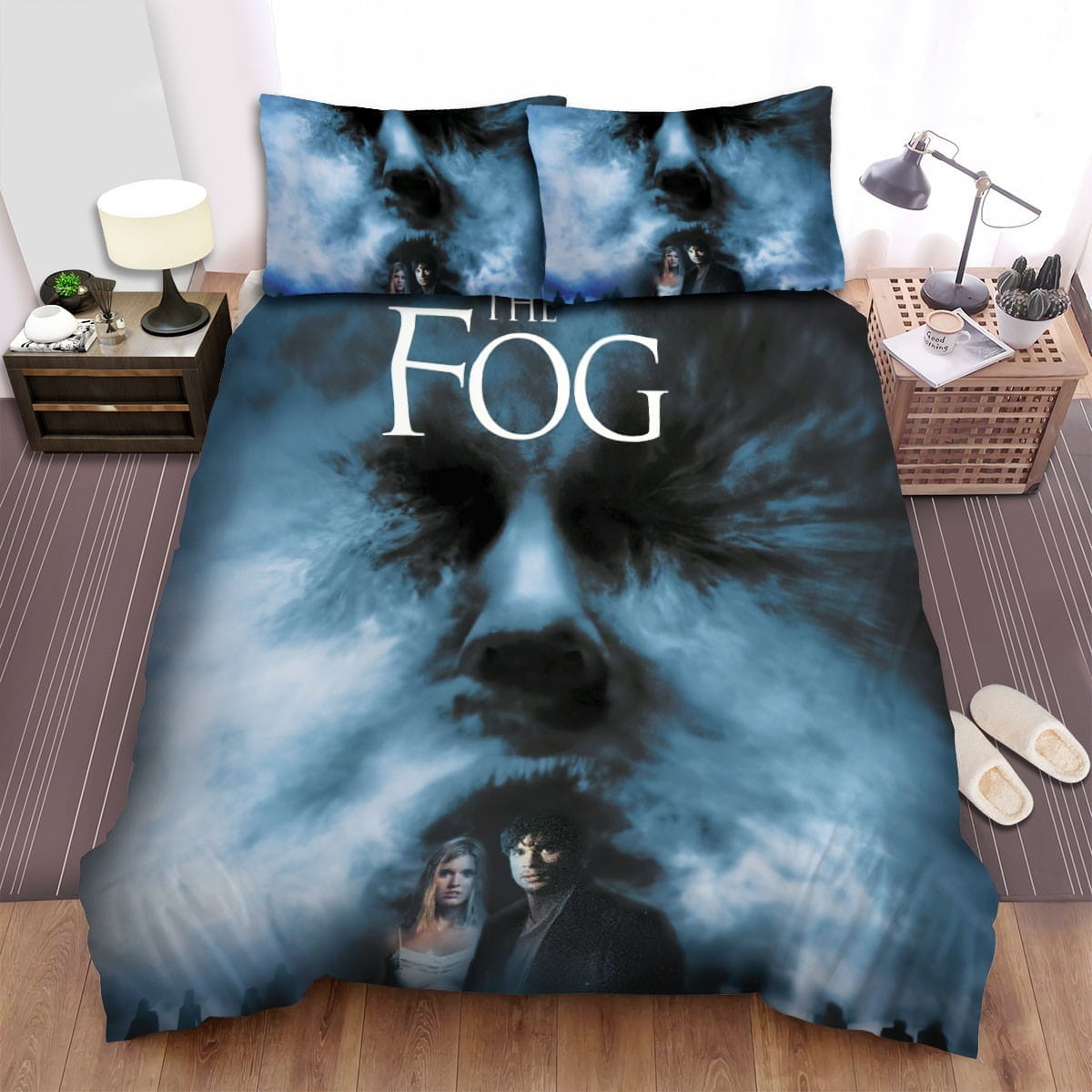 The Fog Movie Poster Bedding Set Duvet Cover Gift For Christmas Birthday Thanksgiving