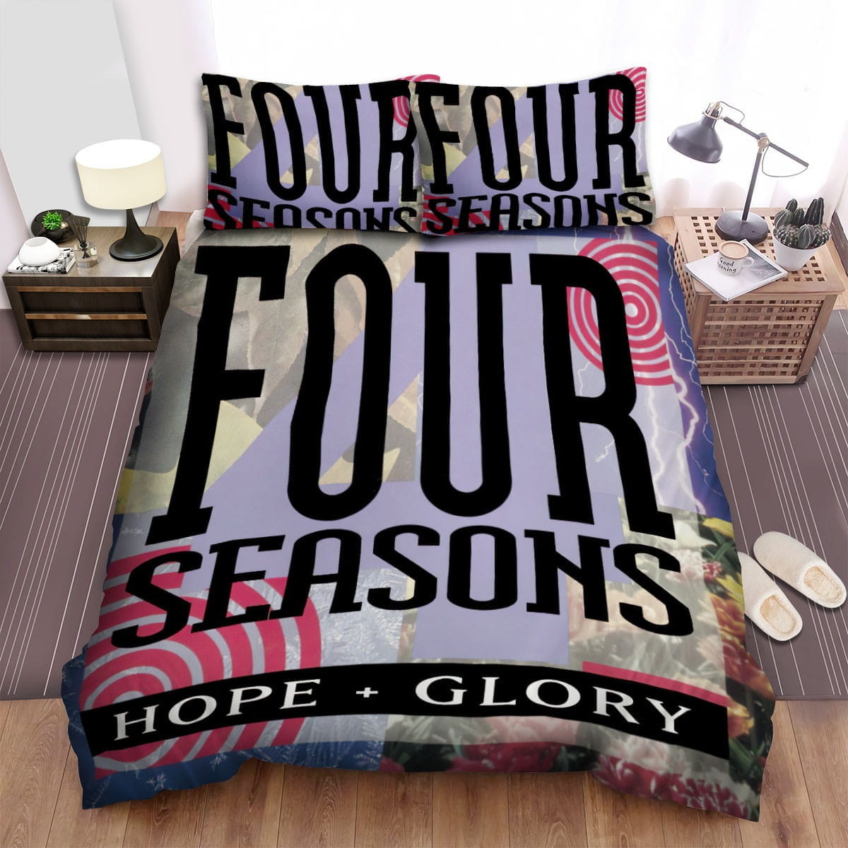 The Four Seasons Hope Glory Bedding Sets Duvet Cover Flatsheet Gift For Christmas Thanksgiving Halloween