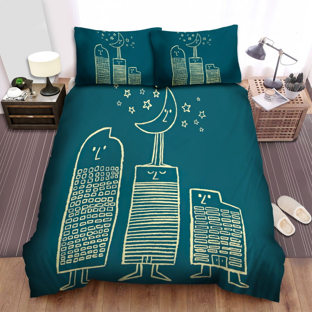 The Fray Photo Artwork Decorative Bedding Sets with Duvet Cover Flatsheet Pillowcases