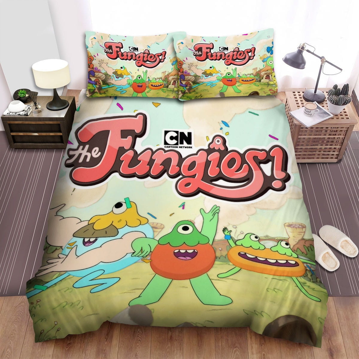 The Fungies! Having Fun Bedding Set Duvet Cover Gift For Christmas Birthday Thanksgiving