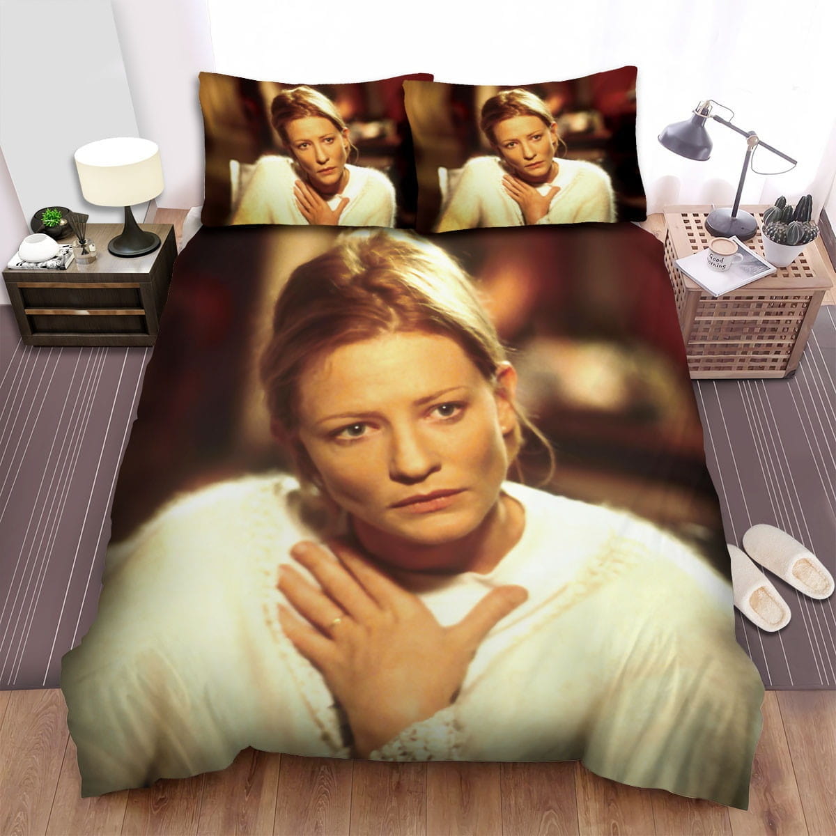 The Gift Girl Bedding Sets Duvet Cover Flatsheet Gift For Wife Husband Besties
