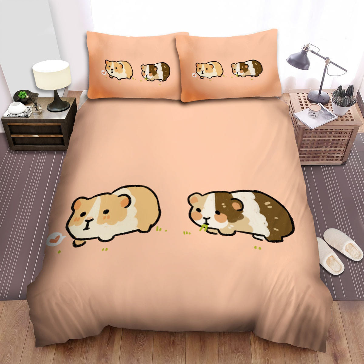 The Guinea Pig Couple Bedding Sets Duvet Cover Flatsheet Pillowcases For Every Bedroom