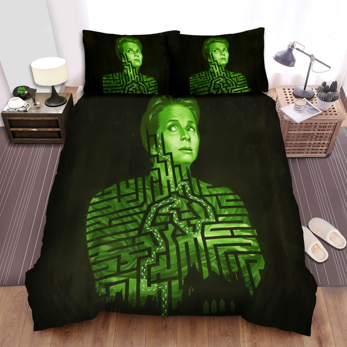 The Haunting Movie Poster 3 Bedding Sets Duvet Cover Flatsheet Gift For Wife Husband Besties