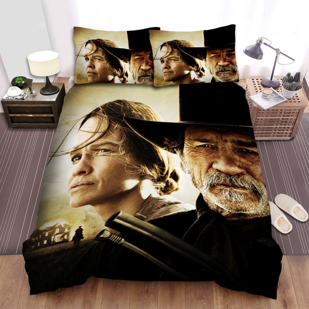 The Homesman 2 Faces Bedding Sets Duvet Cover Flatsheet Gift For Wife Husband Besties