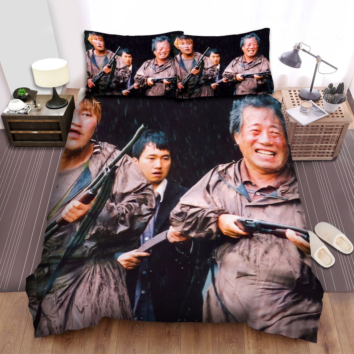 The Host Gun Bedding Sets Duvet Cover Flatsheet Pillowcase