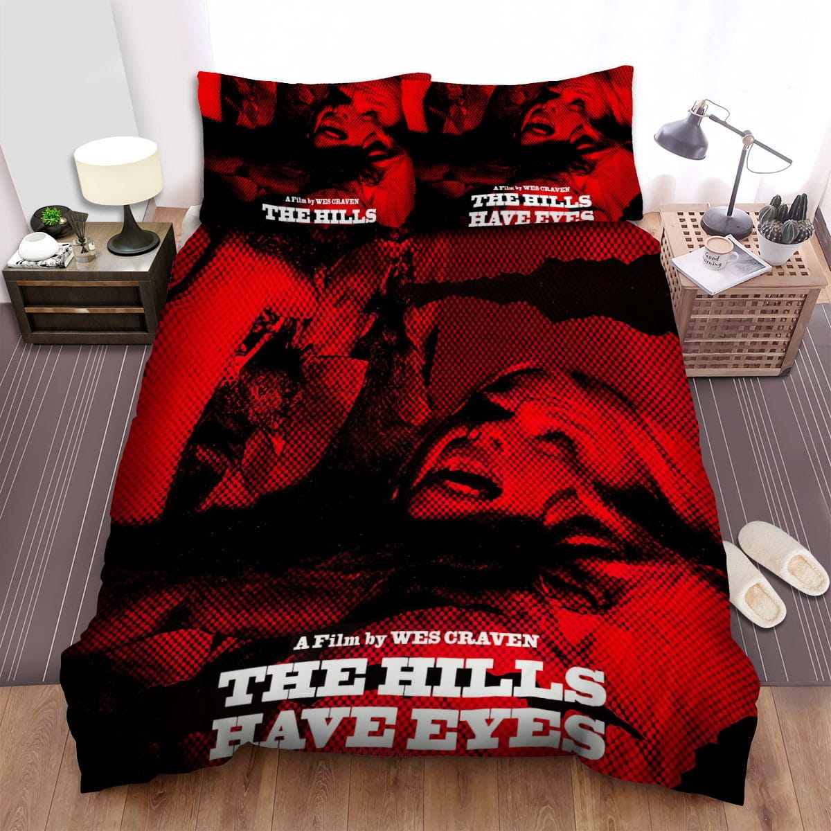 The Hills Have Eyes Scared Bedding Sets Duvet Cover Flatsheet Gift For Wife Husband Besties