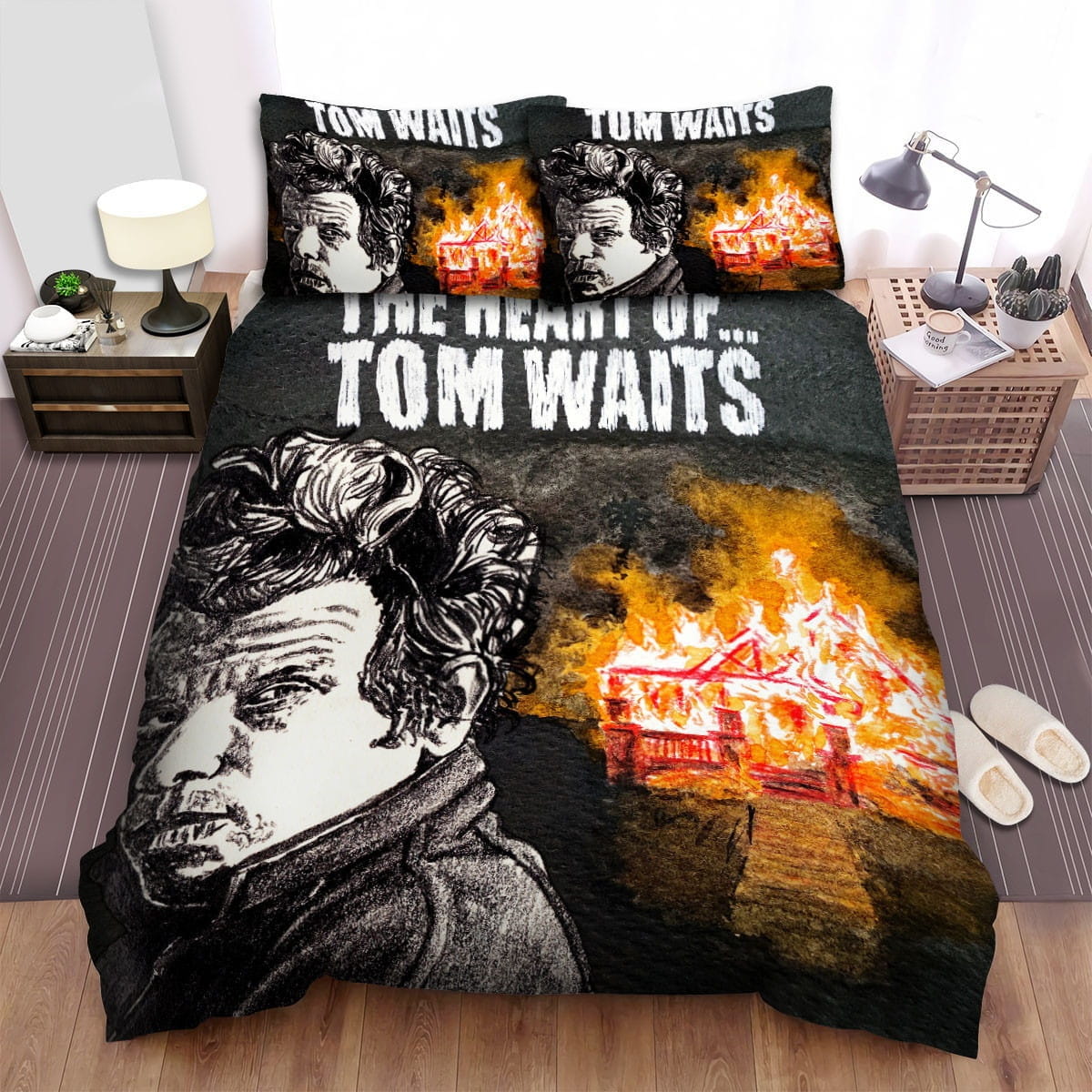 The Heart Of Tom Waits Bedding Set Duvet Cover Gift For Christmas Birthday Thanksgiving