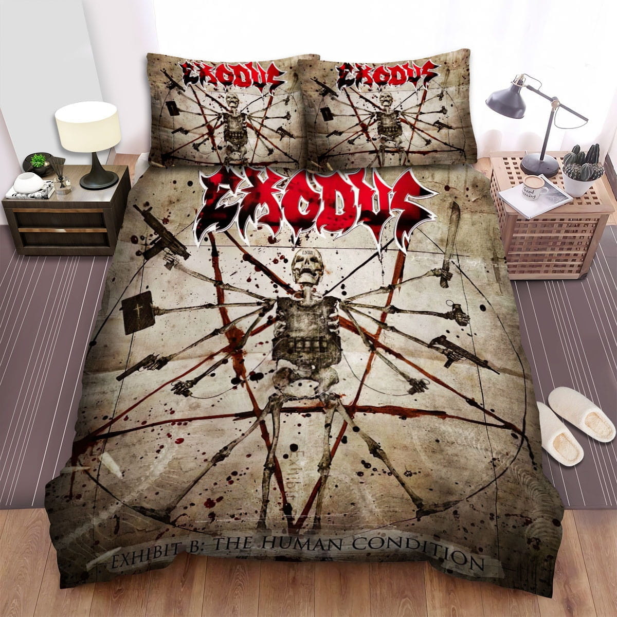 The Human Condition Exodus Bedding Sets Duvet Cover Flatsheet Pillowcases Perfect Gift For Fans