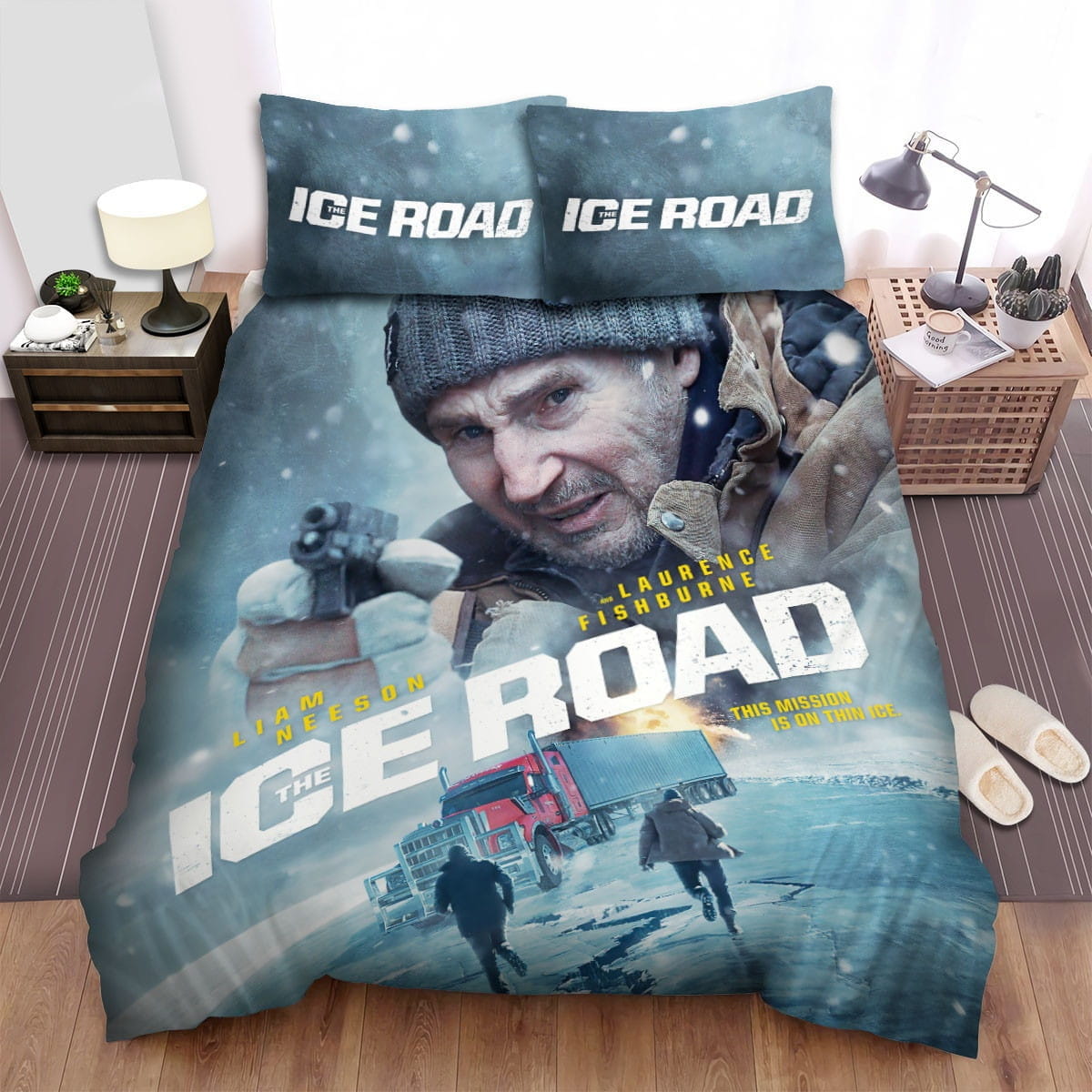 The Ice Road Movie Poster 1 Bedding Sets Duvet Cover Flatsheet Pillowcases For Every Bedroom