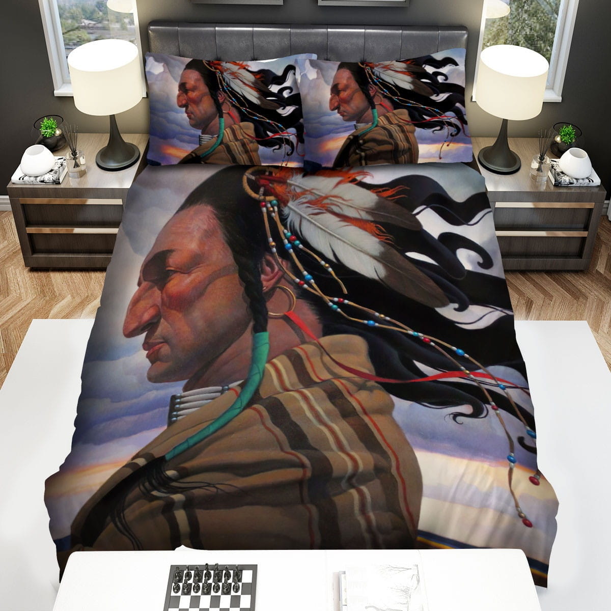 The Killers Artwork Decorative Bedding Sets with Duvet Cover Flatsheet Pillowcases