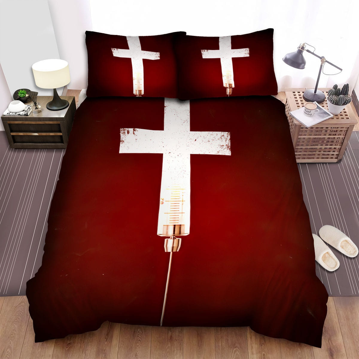 The Lazarus Effect Plus Decorative Bedding Sets with Duvet Cover Flatsheet Pillowcases