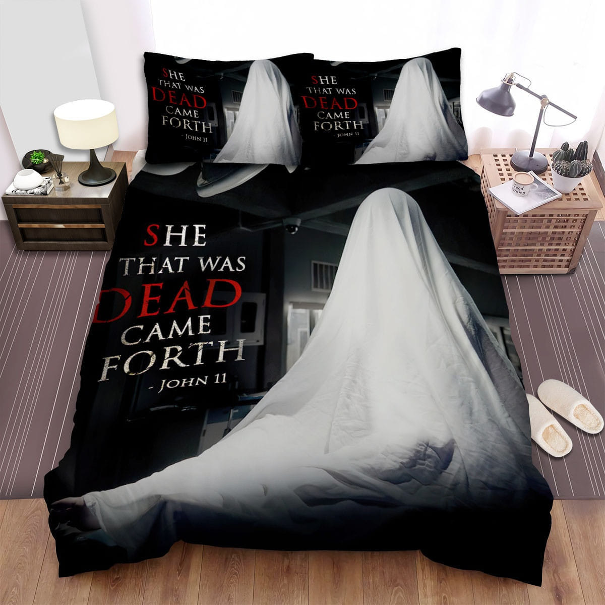 The Lazarus Effect White Bedding Sets Duvet Cover Flatsheet Pillowcase