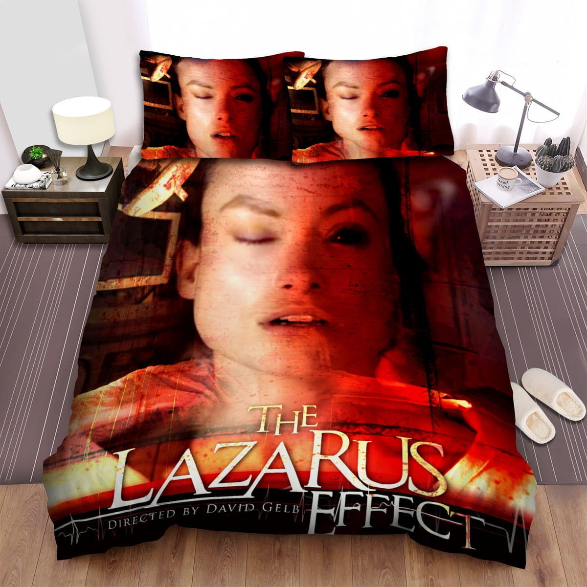The Lazarus Effect One Eye Bedding Sets Duvet Cover Flatsheet Pillowcases Perfect Gift For Fans
