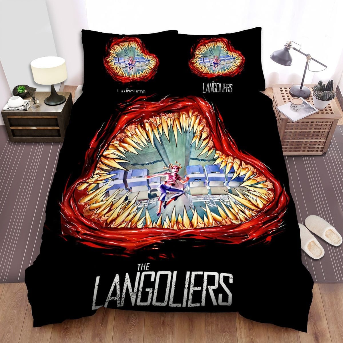 The Langoliers 1995 Draw Decorative Bedding Sets with Duvet Cover Flatsheet Pillowcases