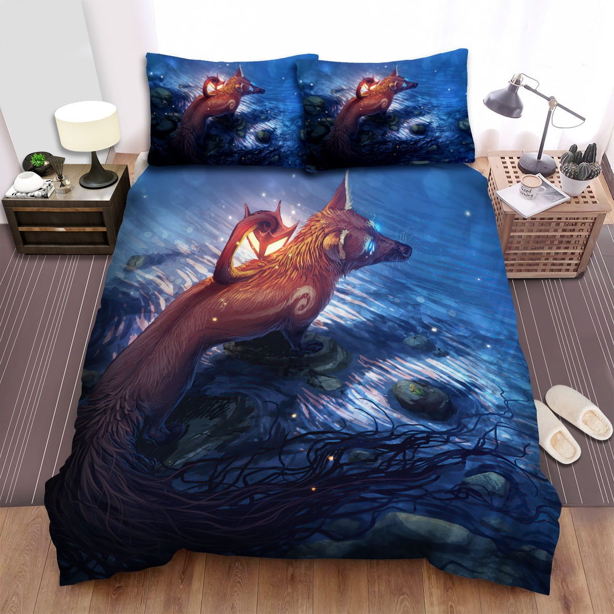 The Lantern Fox Bedding Sets Duvet Cover Flatsheet Pillowcases Perfect Gift For Fans