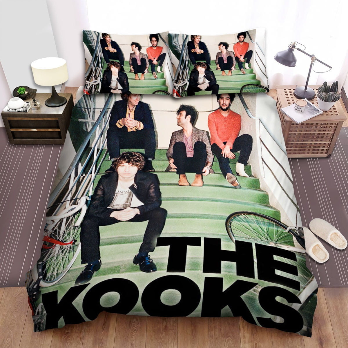 The Kooks Band Photo Art Bedding Set Duvet Cover Gift For Christmas Birthday Thanksgiving
