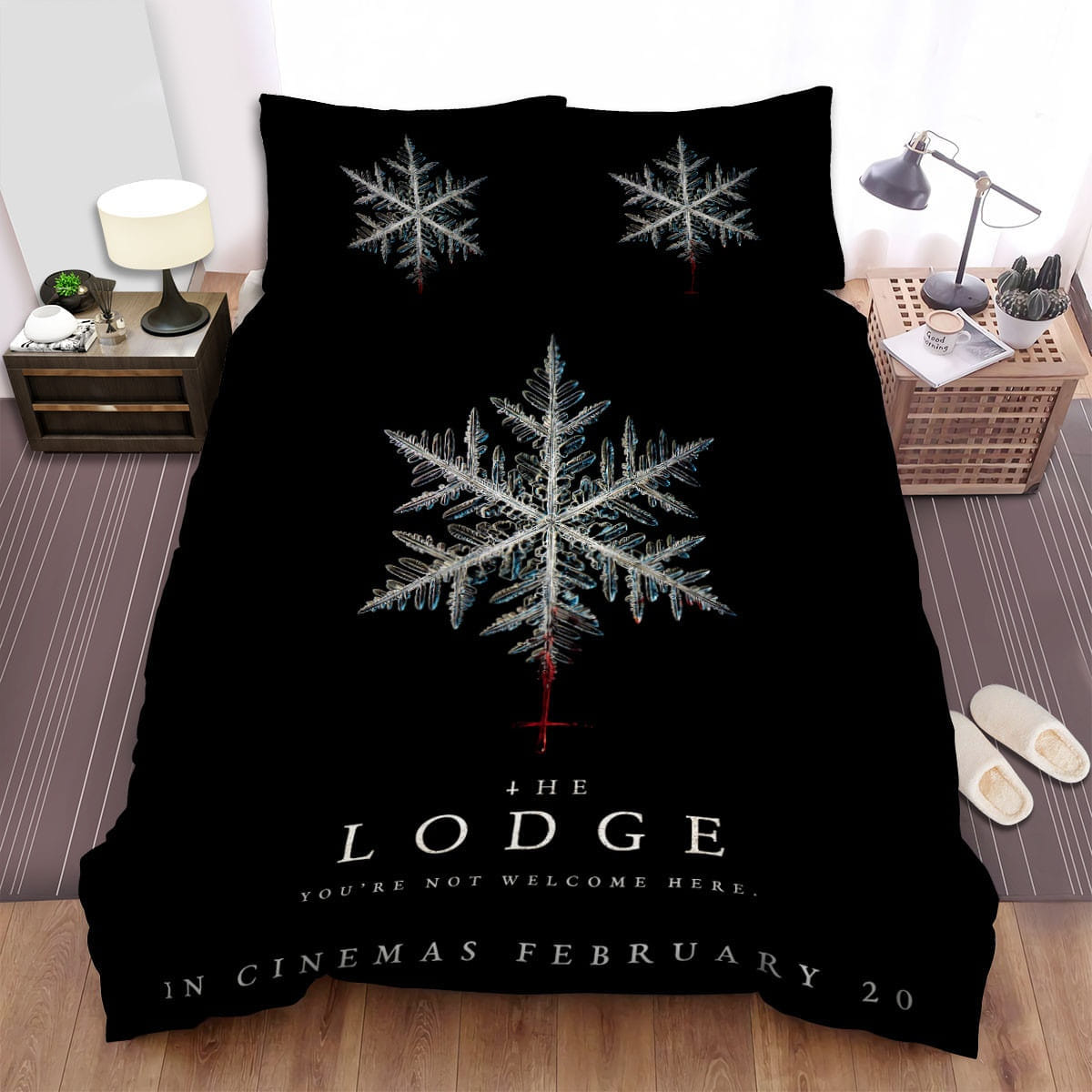 The Lodge Movie Poster 1 Bedding Sets Duvet Cover Flatsheet Gift For Wife Husband Besties