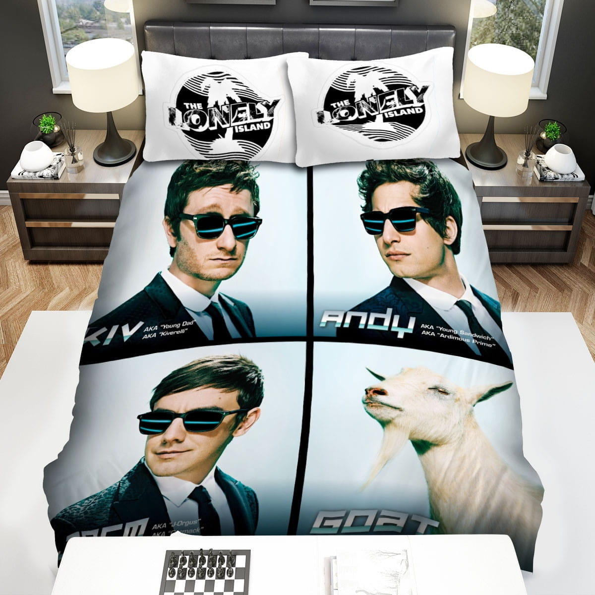 The Lonely Island The Wack Bedding Sets Duvet Cover Flatsheet Pillowcases For Every Bedroom