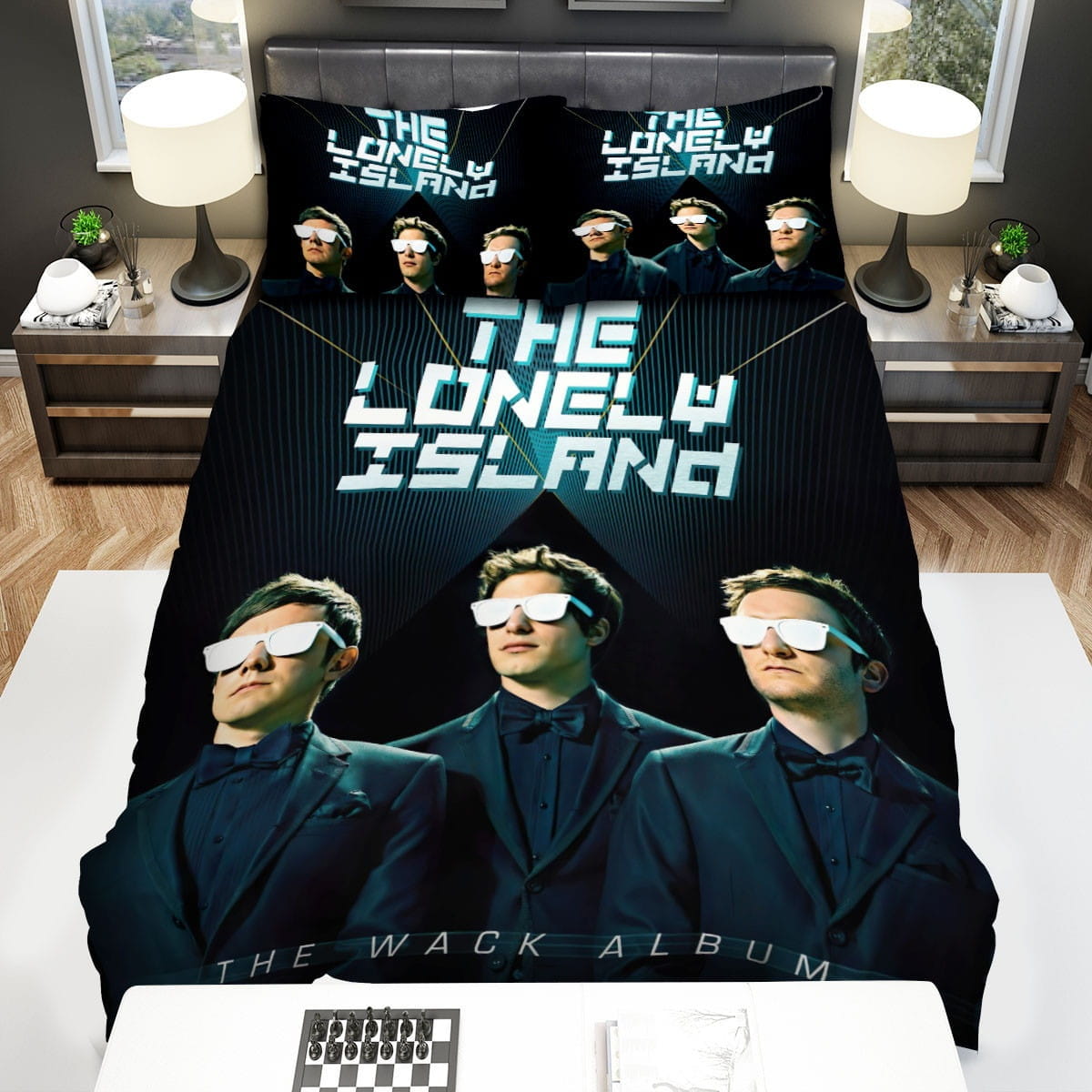 The Lonely Island The Wack Decorative Bedding Sets with Duvet Cover Flatsheet Pillowcases