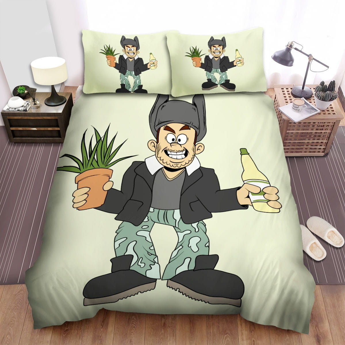 The Loud House Smiling Guy Bedding Sets Duvet Cover Flatsheet Pillowcases Perfect Gift For Fans