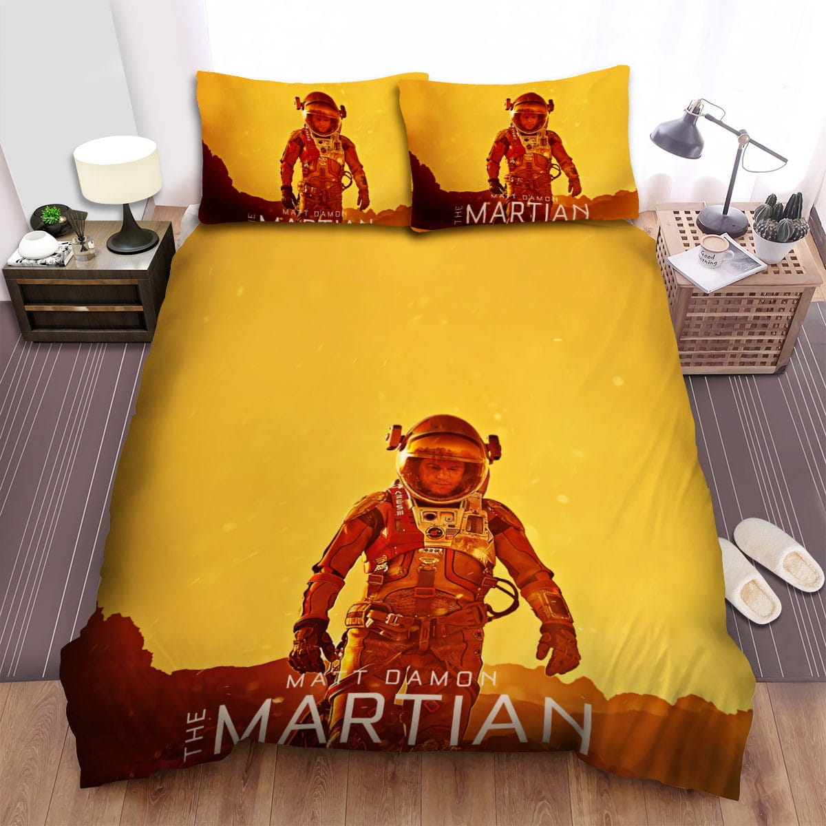 The Martian Movie Poster 4 Bedding Sets Duvet Cover Flatsheet Gift For Christmas Thanksgiving Halloween