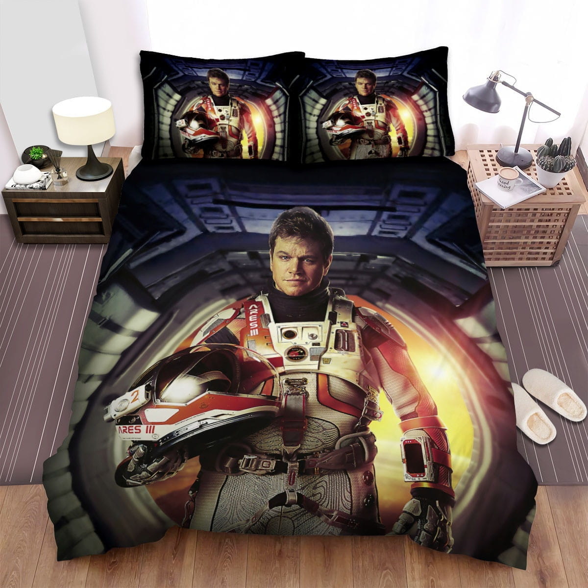 The Martian An Astronaut Bedding Set Duvet Cover Gift For Christmas Birthday Thanksgiving