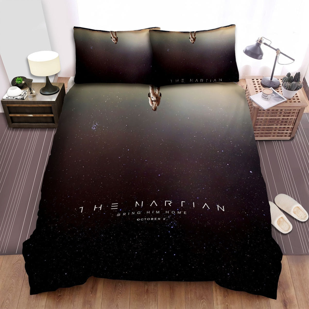 The Martian Bring Him Home Bedding Set Duvet Cover Gift For Christmas Birthday Thanksgiving