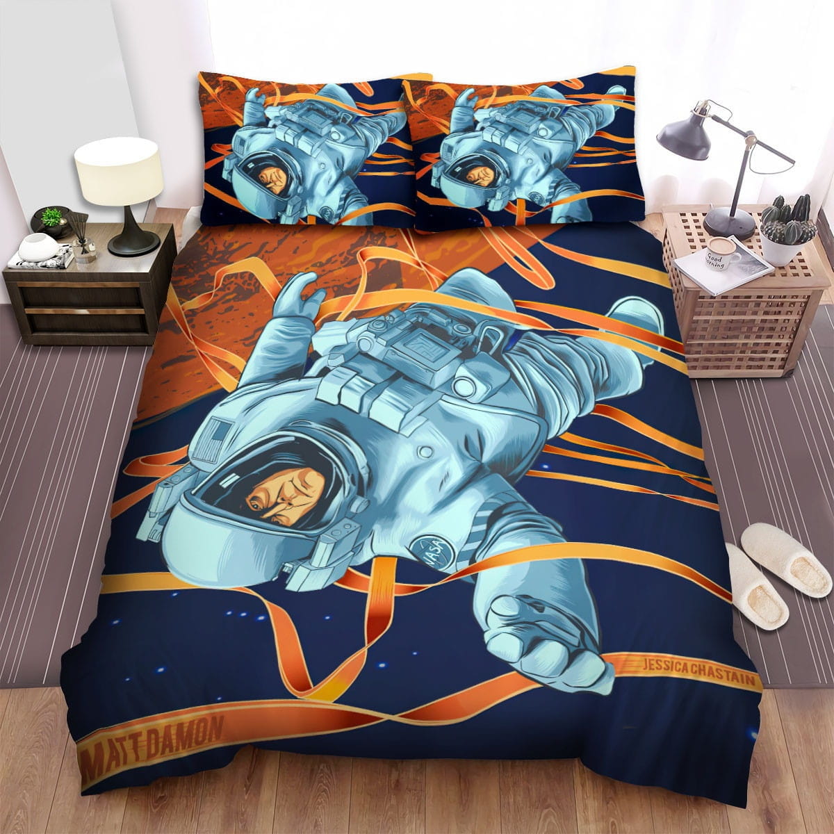 The Martian Movie Art 2 Bedding Sets Duvet Cover Flatsheet Pillowcases Perfect Gift For Fans