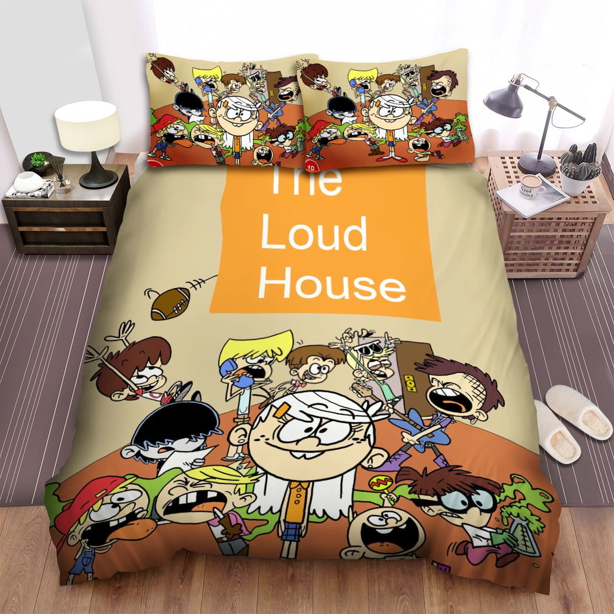 The Loud House Ten Brothers Bedding Sets Duvet Cover Flatsheet Gift For Christmas Thanksgiving Halloween
