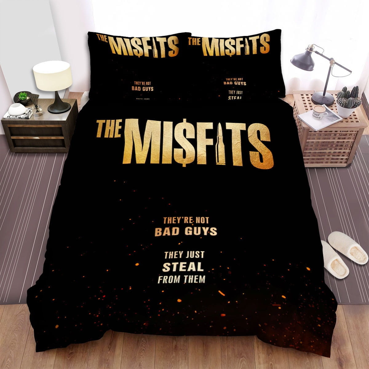 The Misfits Movie Poster 2 Bedding Set Duvet Cover Gift For Christmas Birthday Thanksgiving