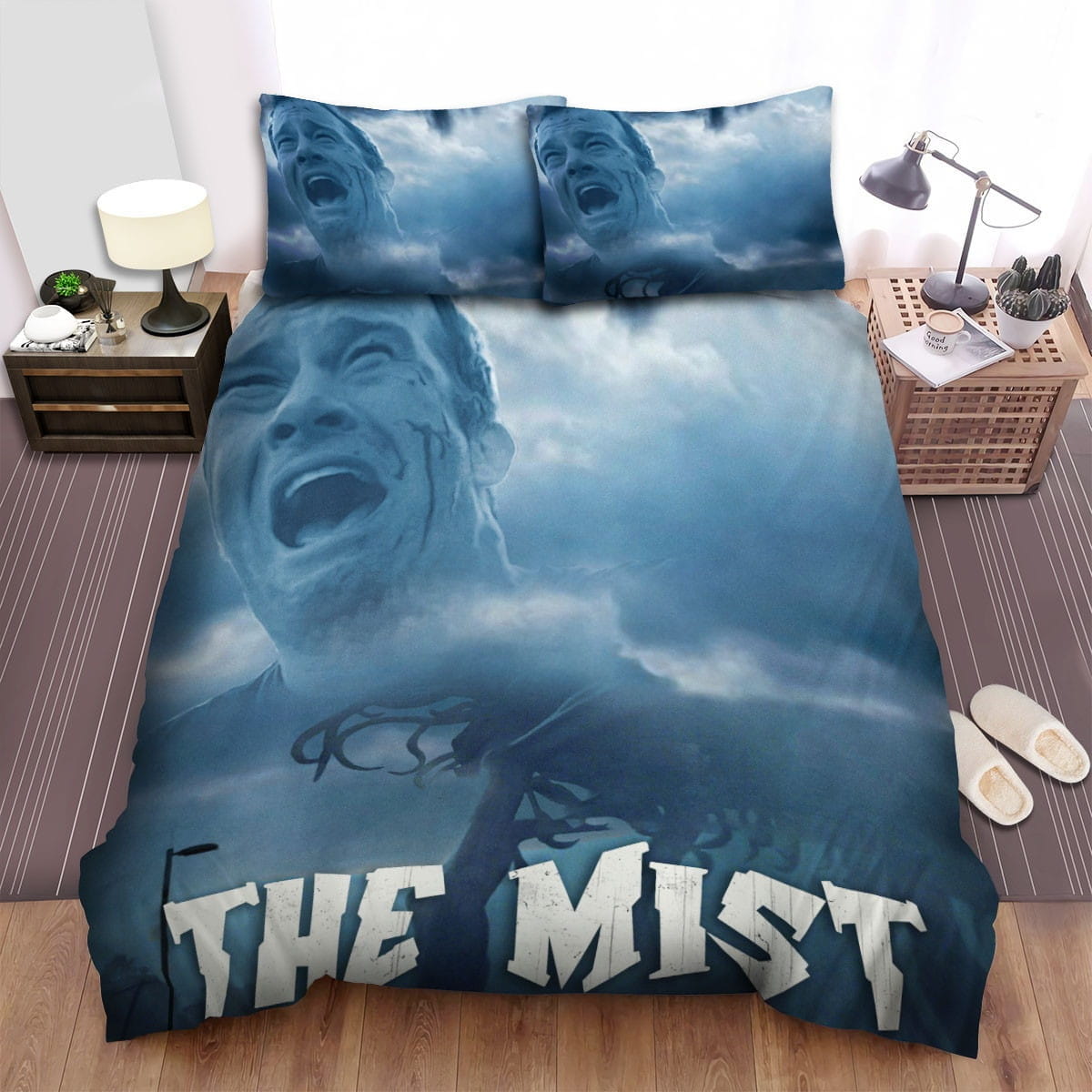 The Mist Poster Decorative Bedding Sets with Duvet Cover Flatsheet Pillowcases