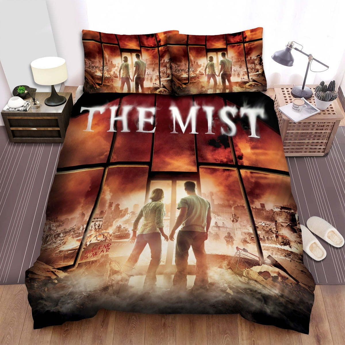 The Mist Movie Poster Bedding Sets Duvet Cover Flatsheet Pillowcases For Every Bedroom