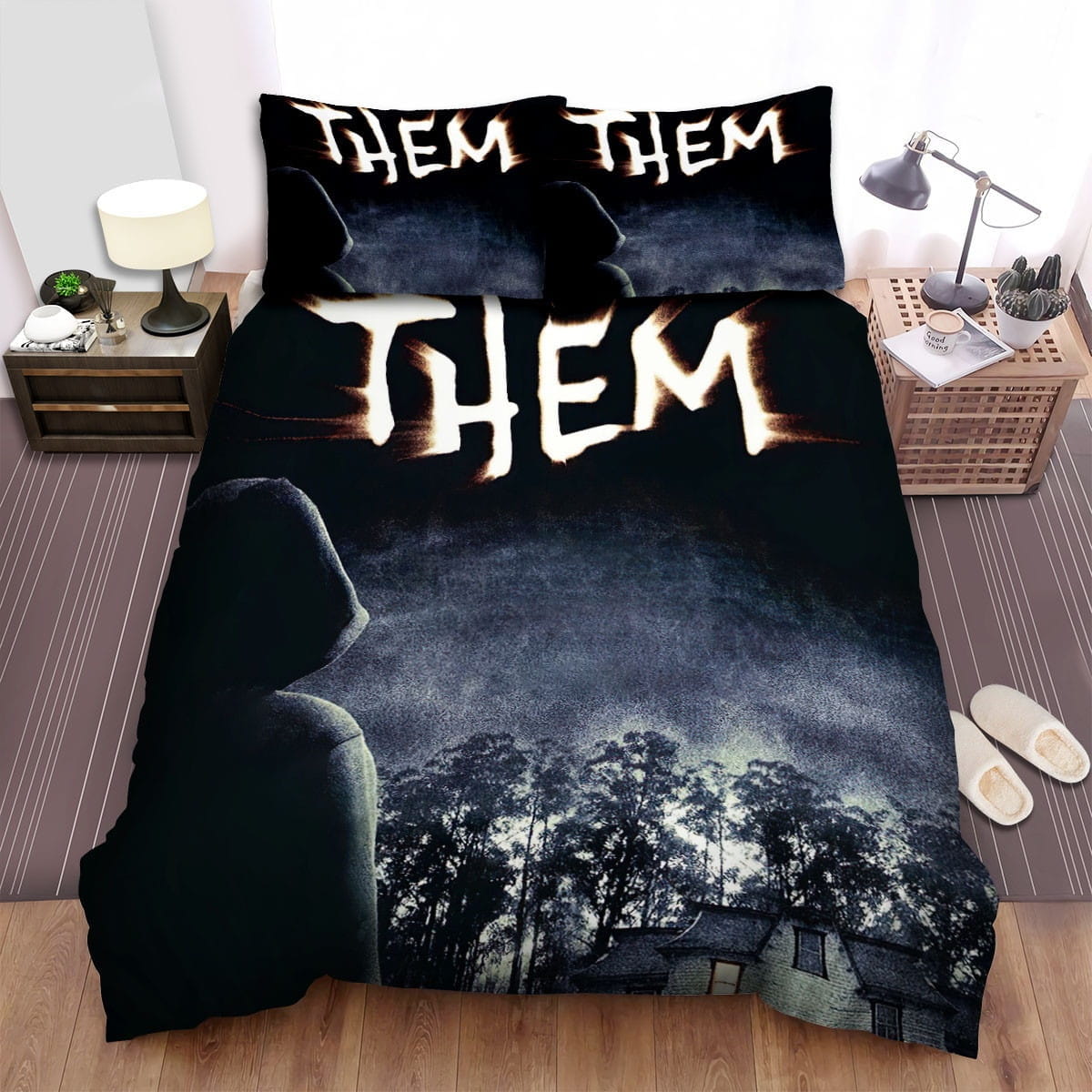 Them Movie Poster 1 Decorative Bedding Sets with Duvet Cover Flatsheet Pillowcases
