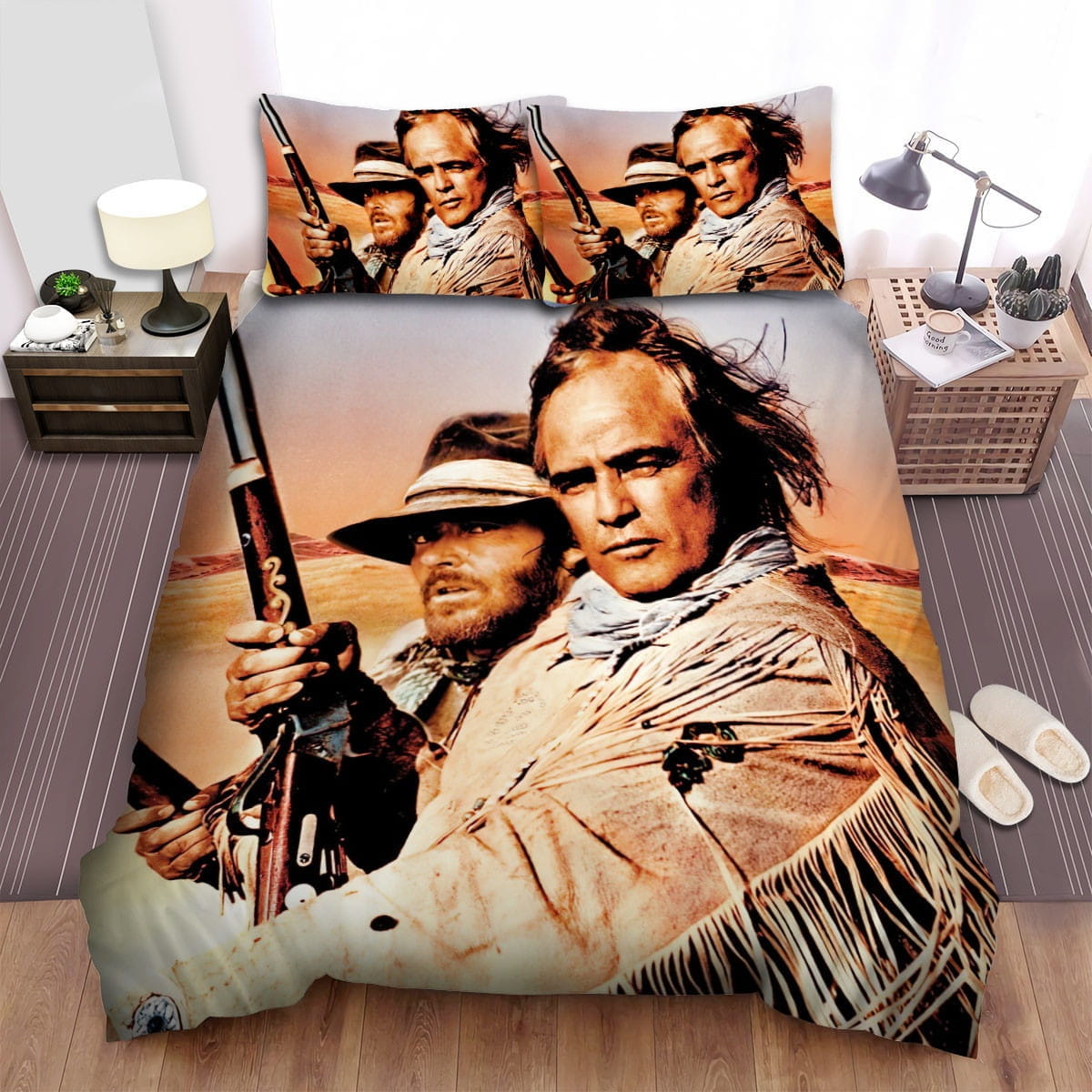 The Missouri Breaks Poser 1 Decorative Bedding Sets with Duvet Cover Flatsheet Pillowcases