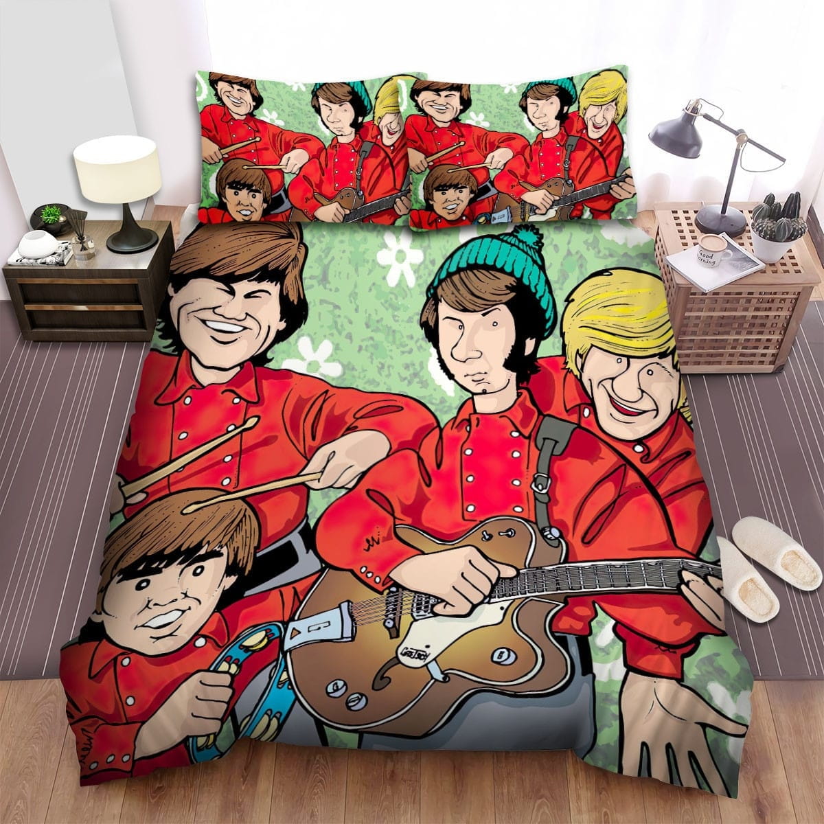 The Monkees Fan Art Bedding Sets Duvet Cover Flatsheet Pillowcase
