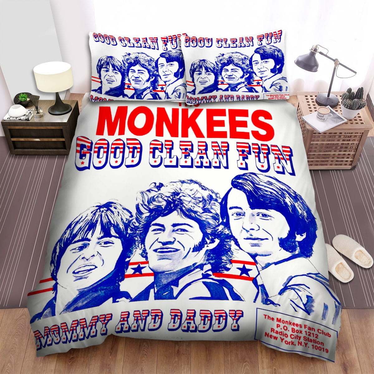 The Monkees Good Clean Fun Bedding Sets Duvet Cover Flatsheet Pillowcase