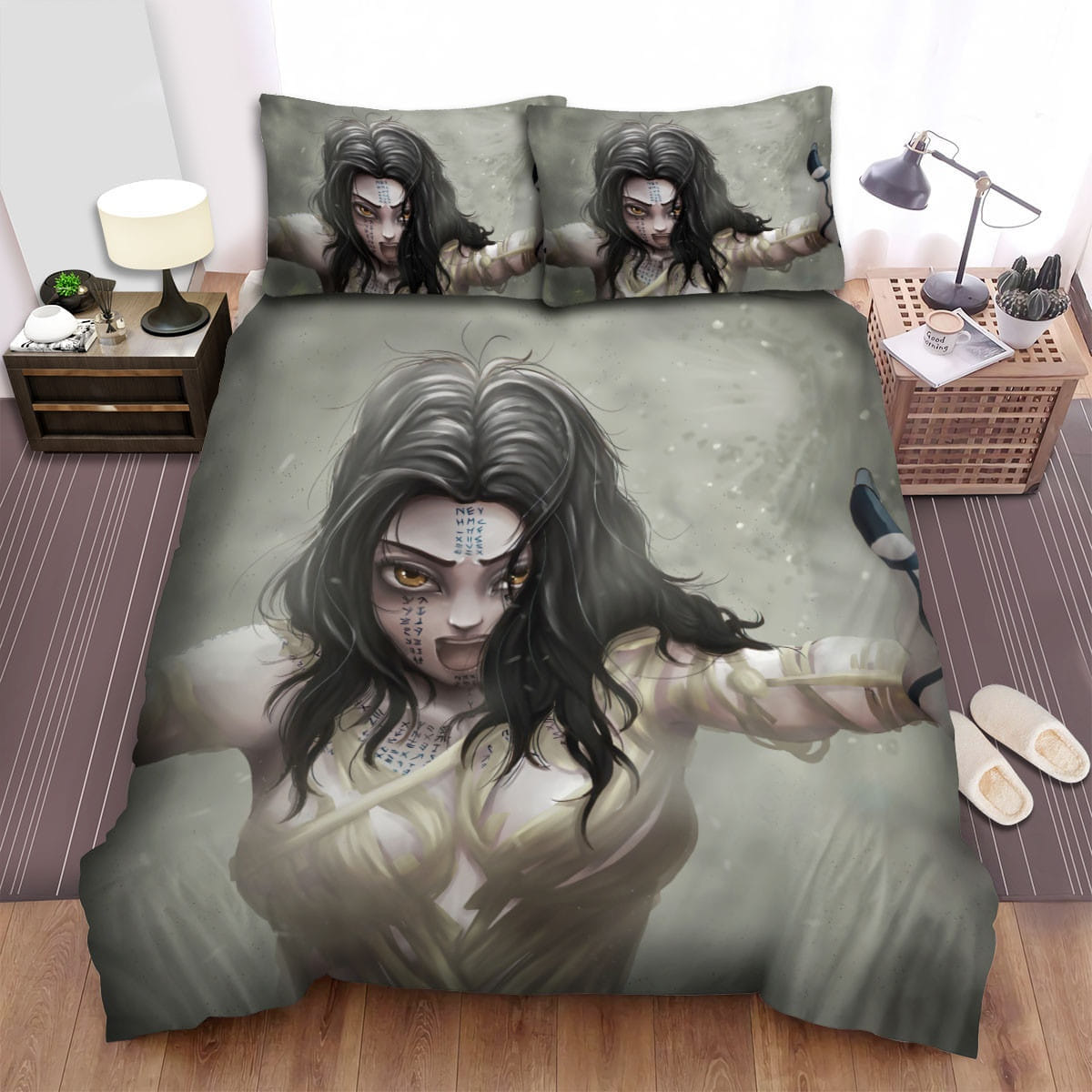 The Mummy Paradigm Decorative Bedding Sets with Duvet Cover Flatsheet Pillowcases