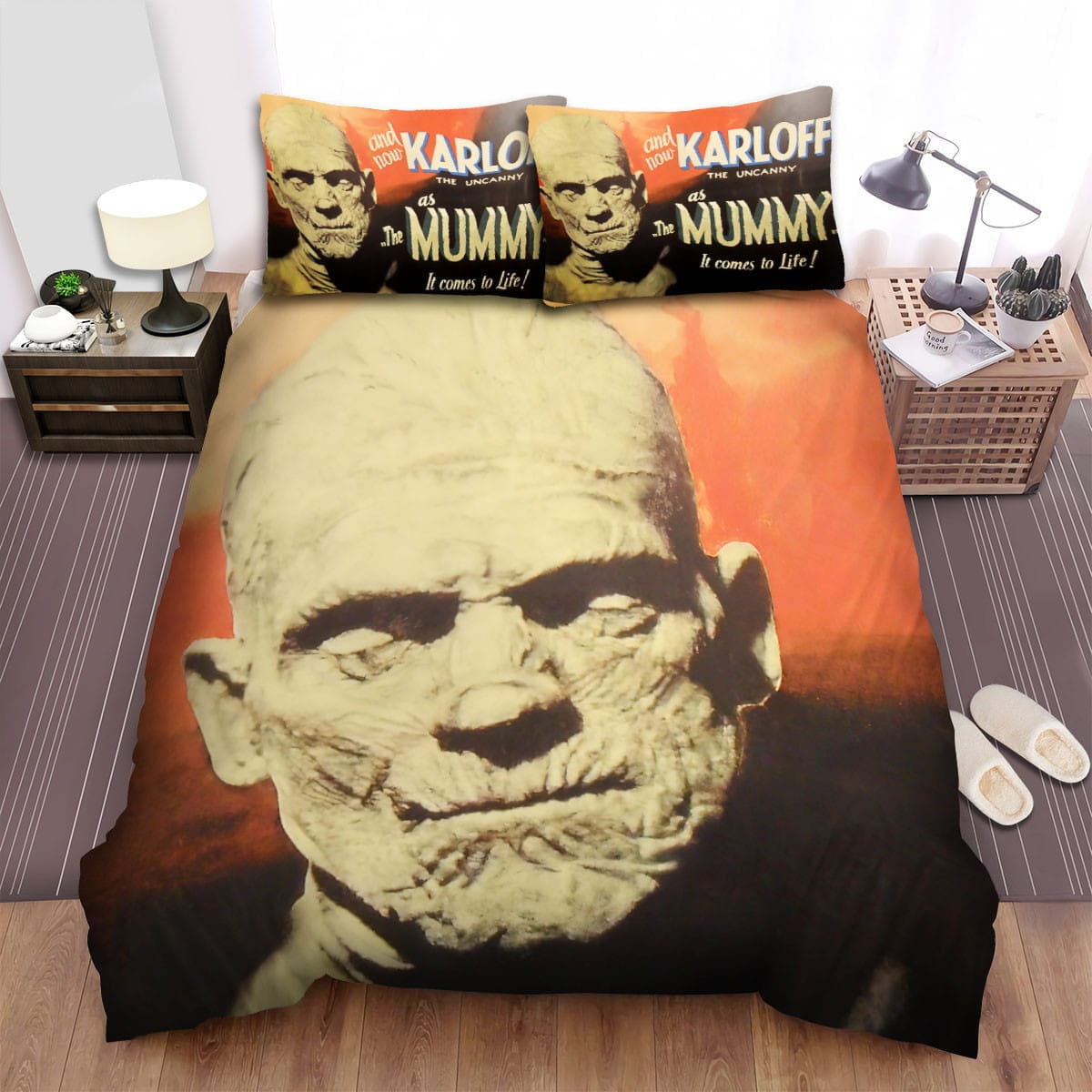 The Mummy 1932 The Ucanny Bedding Set Duvet Cover Gift For Christmas Birthday Thanksgiving
